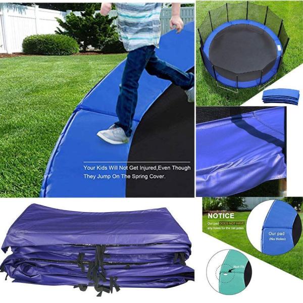 6/8/10/12/13/14/15 / 16Ftユニバーサルトランポリン交換用安全パッド