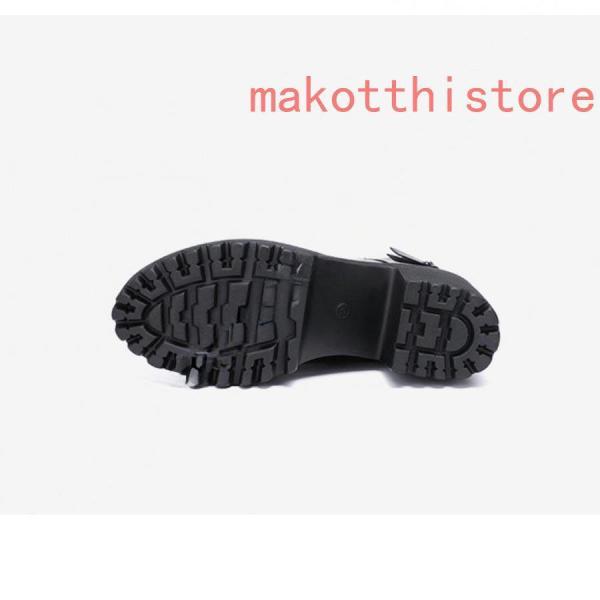 編みあげブーツミディアムブーツショートブーツ編み上げブーツ24.5