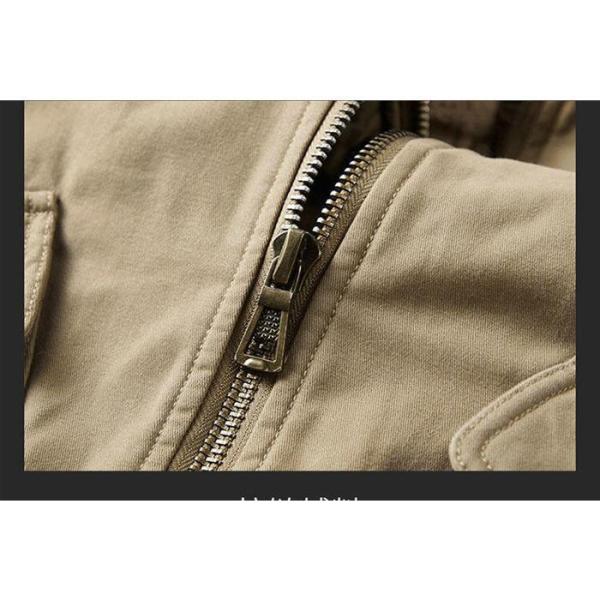 ボアジャケット ジャケット メンズ コート 裏起毛 ミリタリー