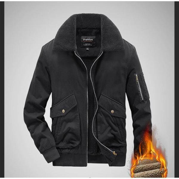 ボアジャケット ジャケット メンズ コート 裏起毛 ミリタリー