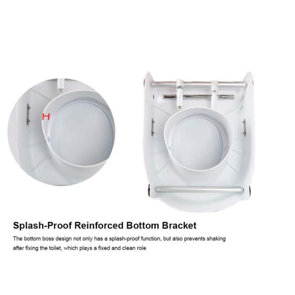 高齢者の安全トイレダブルオーライザー、アームレストと蓋付きトイレ