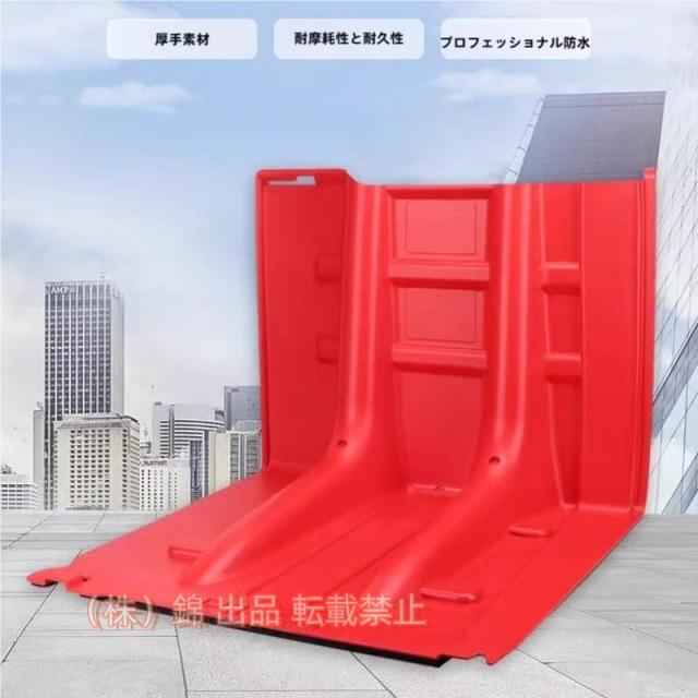 改良止水板備えあれ板幅70.5×高さ52.8×奥行68cm2024業界新発想緊急水害対策止水板！再利用可能樹脂製止水板ABS複合材料株式会社錦小型軽量タイプ防水パネルア
