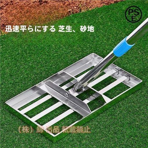 アタッチメント付きゴルフレーキ、芝生レベリング＆サンドツールガーデンツールと機器 株式会社錦39インチロングハンドル造園レーキ