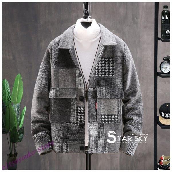 ムートンコート メンズ ジャケット 厚手 裏起毛 ブルゾン 防寒 防風 株式会社錦カジュアル 大きいサイズ 防風 ムートンコート メンズ ジャケット 厚手 裏起毛 ブルゾン 防寒 防風