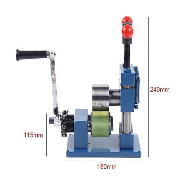 多機能リング曲げツールハンドクランクベンディングマシンリングベンダーツールリング曲げ工具メタルベンダー株式会社錦リングベンダーツール手動ローリングミ 多機能リング曲げツールハンドクランクベンディングマシンリング