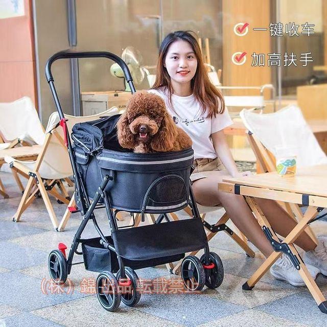 PETKIT 完売　ペットカート　ピンク　四輪バギー　猫　小型犬　説明書付き PETKIT 完売 ペットカート ピンク 四輪バギー 猫 小型犬 説明書付き