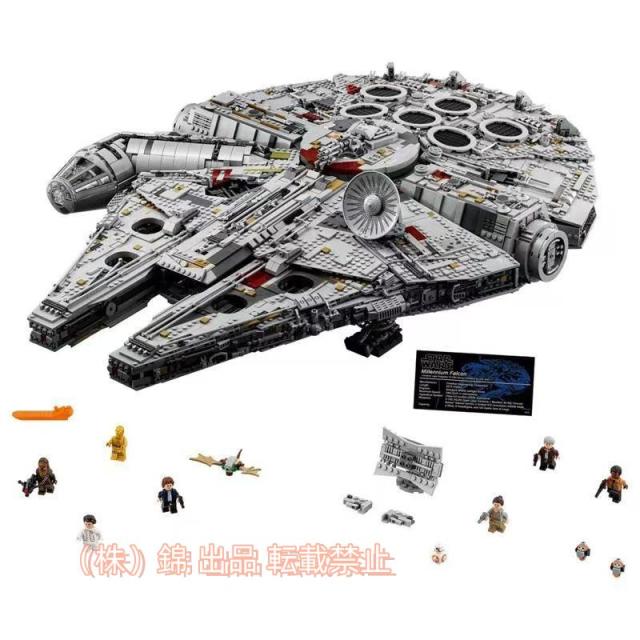 レゴ 互換品 ミレニアムファルコン スターウォーズ アルティメット 8445ピース 株式会社錦クリスマス プレゼント 75192