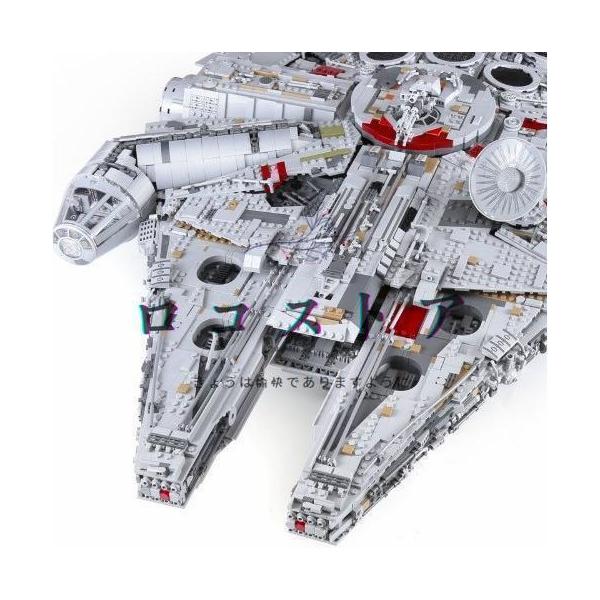 レゴ 互換品 ミレニアムファルコン スターウォーズ アルティメット 8445ピース 株式会社錦クリスマス プレゼント 75192_4