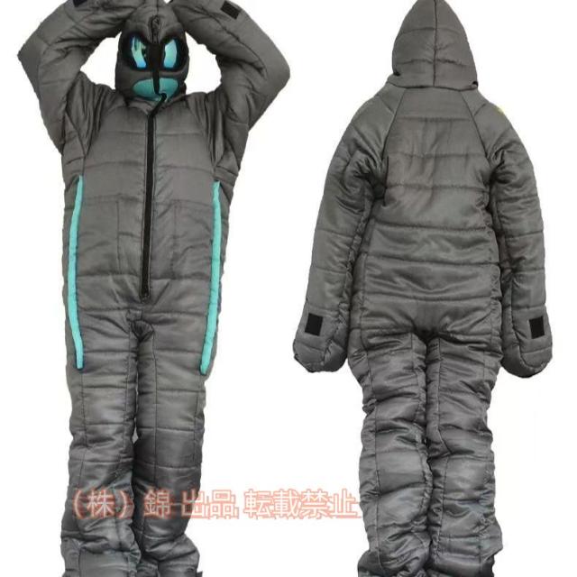 人型寝袋 動ける寝袋 M L 歩ける寝袋 シュラフ 車中泊 寝袋 冬 着る