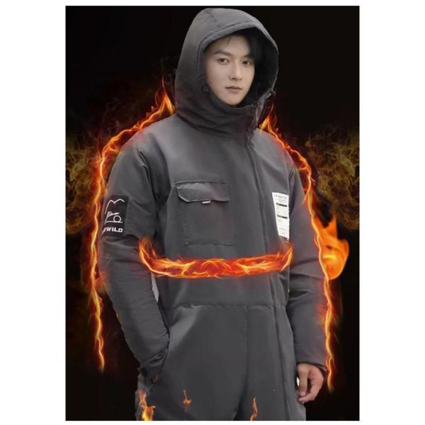 つなぎ服 防寒着 ツナギ服 オーバーオール レディース 防寒着上下