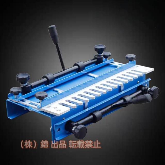 300mm/12インチ木製ダブテールジグ、1/2インチ金型付き木工ダブテールマシン株式会社錦半透性ダイキャストジョイントほぞ穴大工道具、厚さ20mm