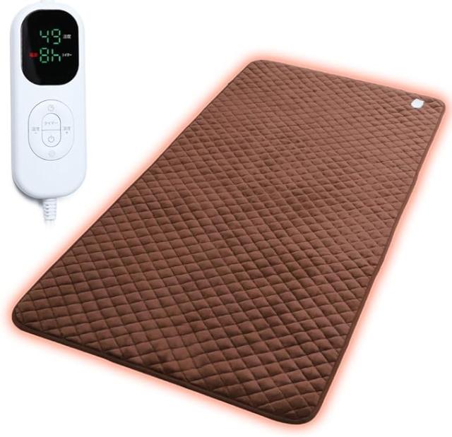 電気カーペット ホットカーペット 8段階温度調節 6段階タイマー 電気マット 180*80cm 省エネ 速暖 PSE認証済  [日本国内ブランド正規品]