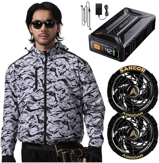 新品未使用】空調服 AFXBOOTS 42V ファン＆バッテリーセット 空調服