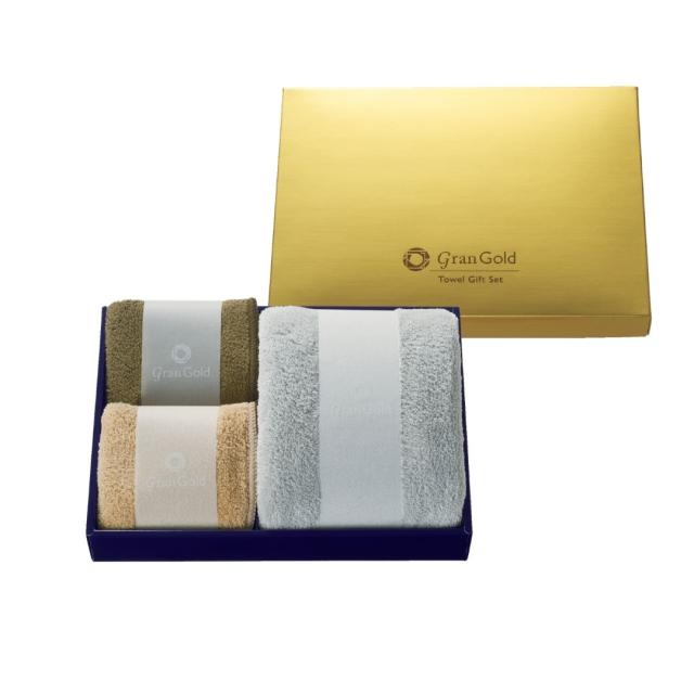 12個セット グランゴールド ソフトタッチタオルギフト ゴールドパッケージ タオルセット ソフトタッチタオル ハンカチ＆デイリータオル ノベルティ ギフト 記念品 粗品 展示会 景品 贈答用タオル 成約記念 敬老の日