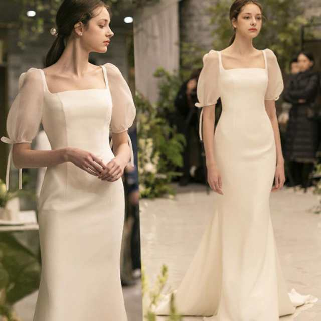 ウェディングドレス ロングドレス ウェディング ウエディング