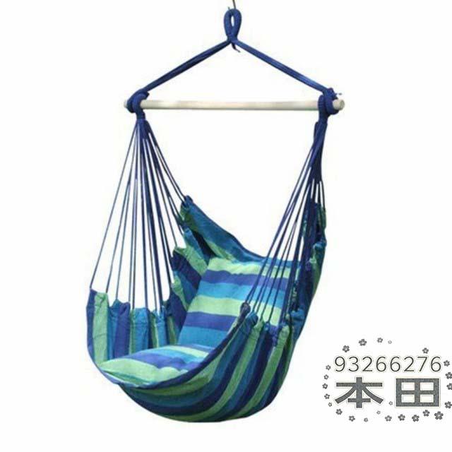 ハンモック ガーデンアウトドア 室内 ブランコ ロープチェア ハンギング クッション性 安定性 非常に優れ 柔らかく頑丈な素材