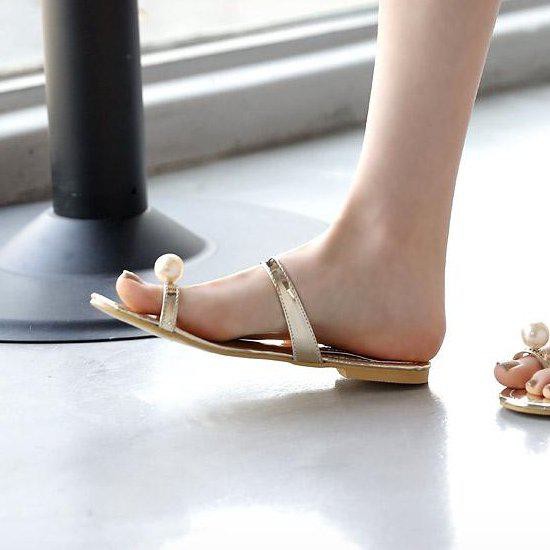 サンダル レディース トングサンダル ぺたんこ フラットサンダル