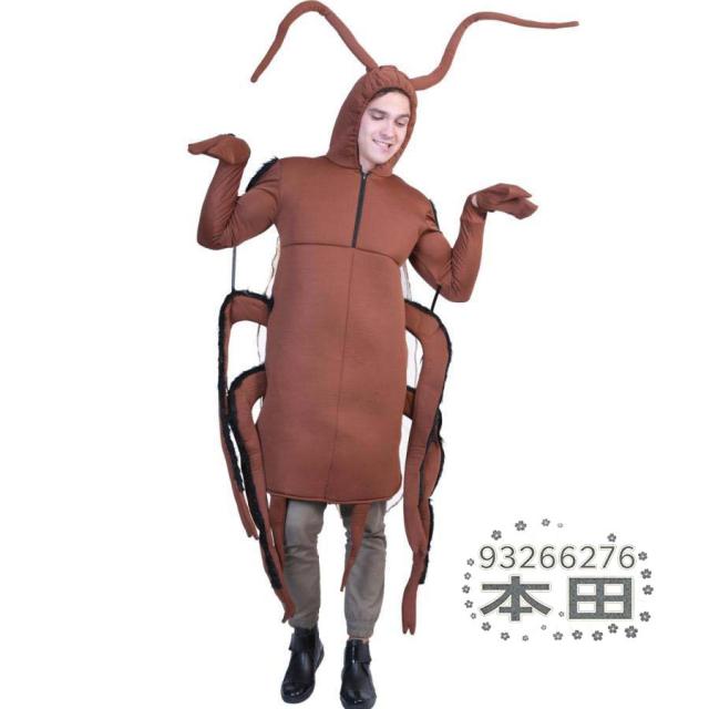 ハロウィン衣装 動物 大人用 コスチューム 衣装 仮装 着ぐるみ ゴキブリ おもしろい コスチューム 仮装用 王様 ハロウィーン 面白い 楽しい 舞台装