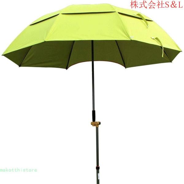パラソル 釣り傘 ビーチパラソル フィッシングパラソル ガーデンパラソル 屋外傘 折り畳み式 角度調節 簡単収納 株式会社S＆L携帯便利 UVカット チルト機能付