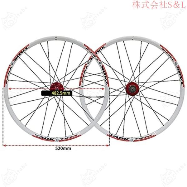自転車ホイール24インチ超軽量BMX自転車ホイールセット24穴