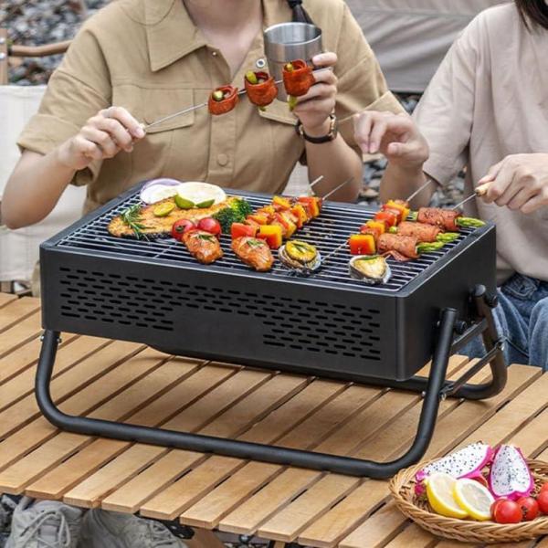 バーベキューグリル 屋外 大型 キャンプ バーベキューコンロ 焚き火台