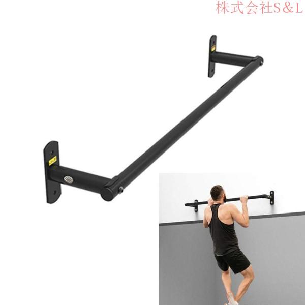 プルアップバー 壁に取り付けられたフィットネス懸垂バー、家庭用多機能筋力トレーニング機器株式会社S＆Lインストールが簡単、安全負荷200kg (Size : 100cm)