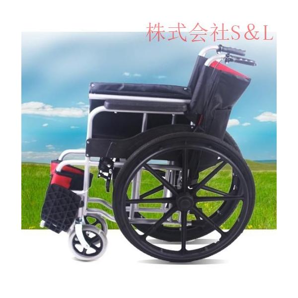 車椅子 折り畳み 手押し車 車いす 軽量 自走介助兼用／介助用　介助ブレーキ付き ノーパンクタイヤ 背折れ式 障害者 敬老の日 通気性 | 介助型車椅子 折り畳み式 軽量 持ち運び易い手押し車 背折れ