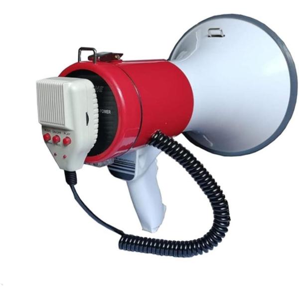 業務用拡声器 ハンドマイク付メガホン ショルダーメガホン50W 株式会社S＆L ハンドマイク付 サイレン機能運動会/集会/イベントに/オフサイトの販売、学校の活動