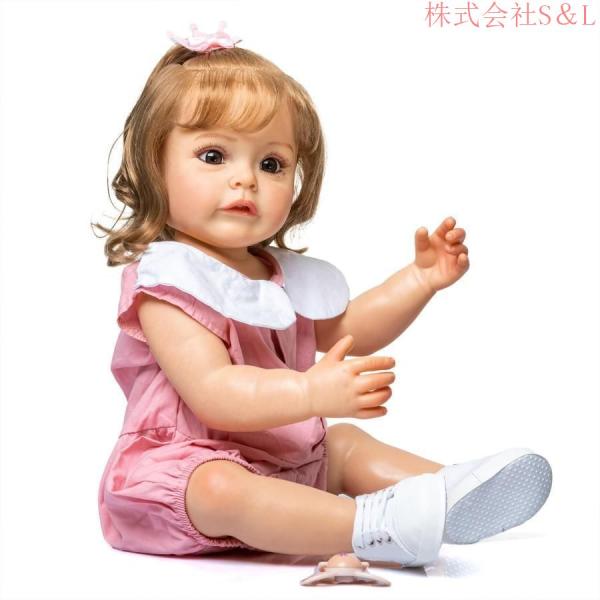 リボーンドール　リアル赤ちゃん人形　可愛い女の子️ 中国リボーンベビードールシリコーンかわいいソフトベビー人形