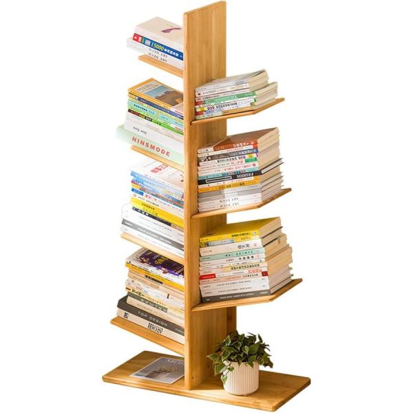 本棚 クリエイティブツリー型本棚 クリエイティブな本棚 株式会社S＆L シンプル マガジンラック床置き本収納ラック スタンディング本棚 組み立て簡単 床置き 本棚 クリエイティブツリー型本棚 クリエイティブな本棚 株式会社S＆L