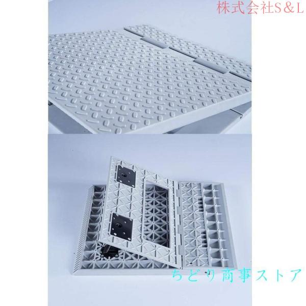 病院上り坂マット、滑り止めポータブルサービススロープ障害者用車椅子