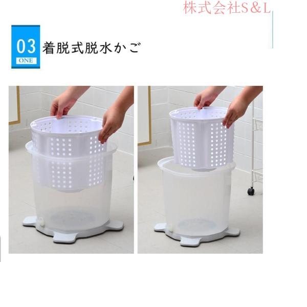 小型洗濯機 脱水機能付き手で回す強力脱水機手回し式ポータブル洗濯