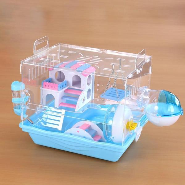 【★大サイズ★】新品 大人気 ハムスターケージ ゲージ ハウス 快適 飼育 通気快適 大容量ハムスターケージ ハウス|ハムスターケージ専門通販