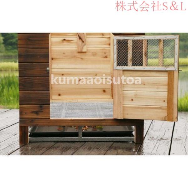 豪華犬別荘 ペットハウス 犬舎 犬小屋 ハウス おうち 屋外 野外 防水 ドア トイレ 通気性 株式会社S＆L 耐磨耗 洗濯時に取り外し可能_3