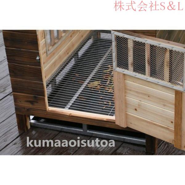 豪華犬別荘 ペットハウス 犬舎 犬小屋 ハウス おうち 屋外 野外 防水 ドア トイレ 通気性 株式会社S＆L 耐磨耗 洗濯時に取り外し可能_4