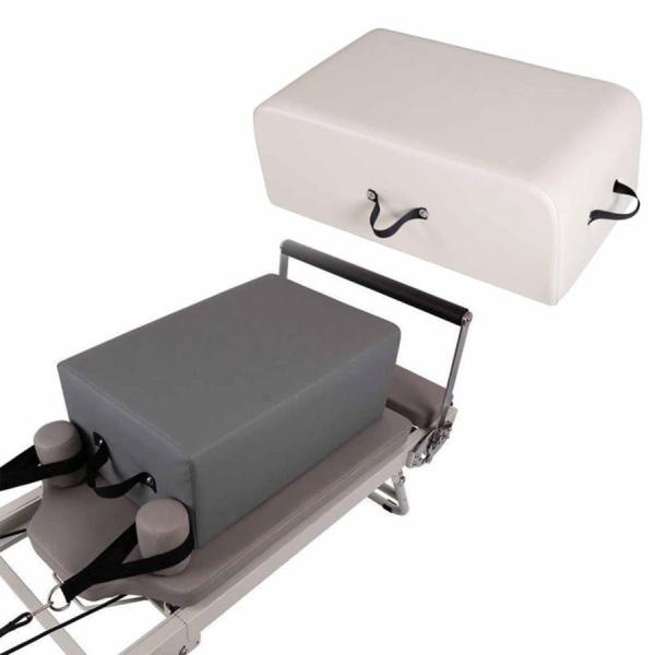 ピラティスシッティングボックスすべてのリフォーマーマシン用、S＆Lシッティングボックスピラティストレーナージム機器可動域を広げるエクササイズ用ピラ