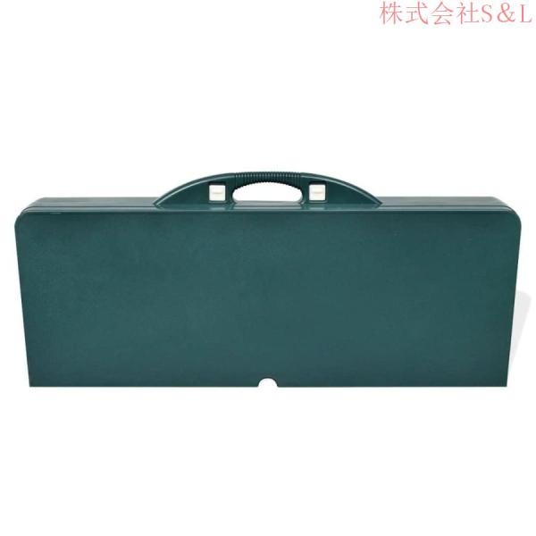 折りたたみキャンプテーブルセット スツール4点 アルミ 株式会社S＆L超軽量 グリーン 折りたたみキャンプテーブルセット スツール4点 アルミ 株式会社S＆L超