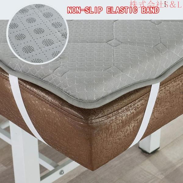 スパベッドテーブルマットレスパッド高密度フォームマットレストッパーマッサージテーブル用タトゥーテーブルスパテーブルS＆Lビューティーベッド用丸い スパベッドテーブルマットレスパッド高密度フォームマットレストッパー