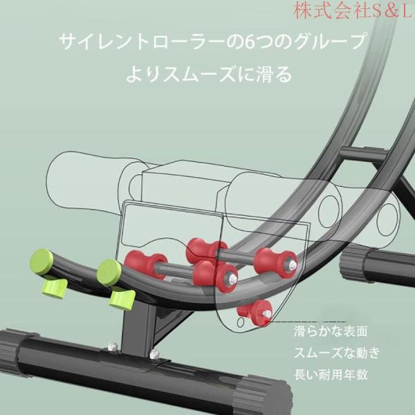 腹筋マシーン 筋トレ トレーニングベンチ 多機能 アブクラッシャー 腹筋 角度調節簡単 組立不要 折りたたみ式 収納便利 株式会社S＆Lシットアップ 腹筋器具 その他のスポーツ