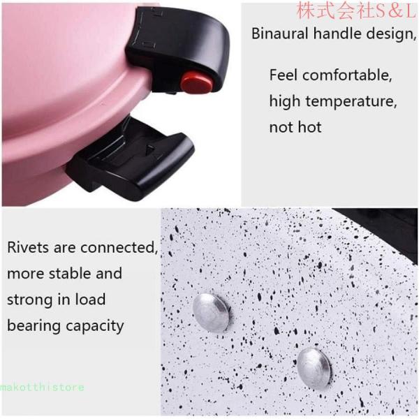 圧力調理鍋 硬質陽極酸化パワー圧力鍋 2.4/2.8リットル圧力鍋 (Size : 2.4l)