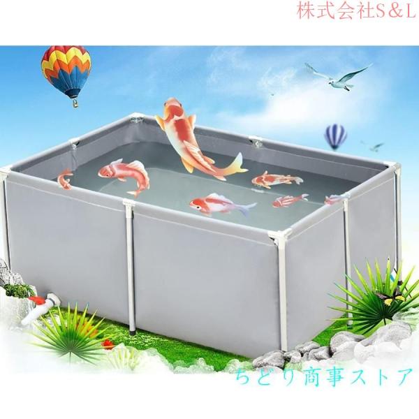 厚みのあるキャンバスの魚のいる池ポータブル水貯蔵タンクPVC折りたたみ式ペット犬パドリング プール ブラケット付き株式会社S＆L庭の灌漑、防火のための大型養 厚みのあるキャンバスの魚のいる池ポータブル水貯蔵タンクPVC