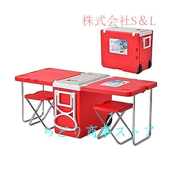 クーラーボックス キャスター付き 2way 箱型 28L大容量 折りたたみ 水入れ可 冷剤入れ可 株式会社S＆L保冷 保温 防水 軽い クーラーバック冷蔵ボックス アウト