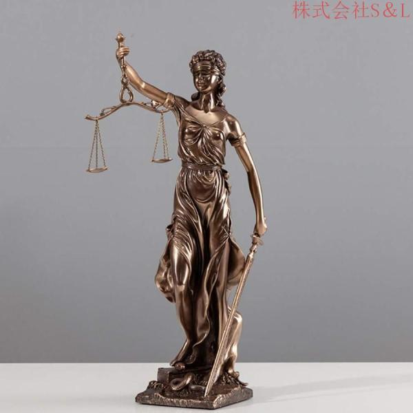 ギリシャの女神の彫刻株式会社S＆L 正義の女神テミス像正義の女神