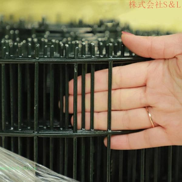 金網フェンス、グリーン 6CM メッシュサイズ 2.0mm グガーデンワイヤーネット、 家禽や小動物の飼育、鳥の防除株式会社S＆L庭の柵な グリーン 1.2x30m