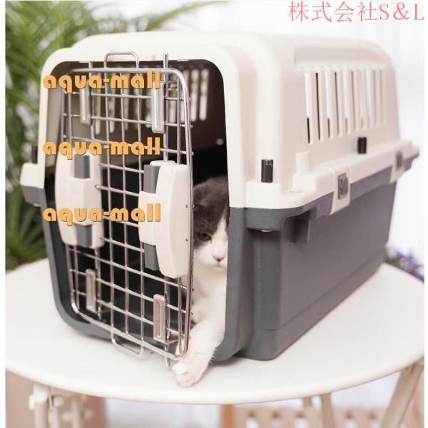 ペットキャリー 中型犬 大型犬 キャスター ハンドル付 キャリーケース クレート株式会社S＆L ハードキャリー キャリーバッグ_3