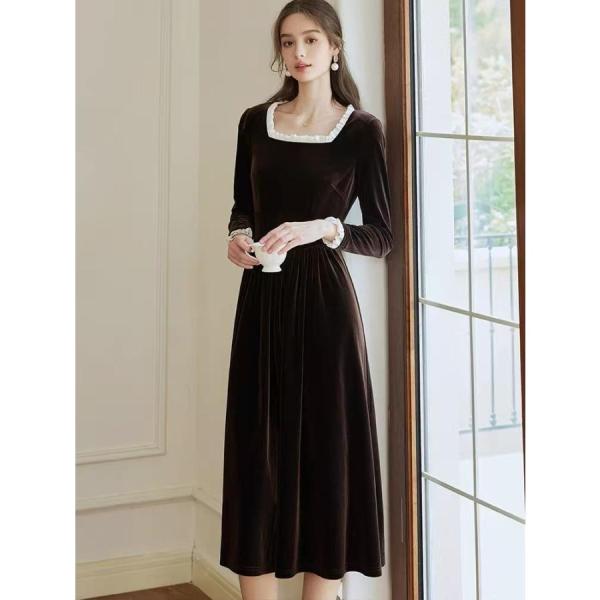 フレア ロングワンピース 結婚式 服装 50代 女性 叔母 顔合わせ 服装 母親 60代 株式会社S＆L フォーマルドレス お宮参り 食事会 40代 30代 上品 披露宴 礼服 姪 フレア ロングワンピース 結婚式 服装 50代 女性 叔母 顔合わせ 服装