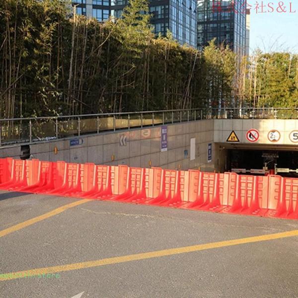 防水シート、 地下のガレージ、ダム、ハイウェー、ショッピング モール、等のための洪水防止の障壁S＆LL 型の洪水制御の ABS 非常洪水のゲート (Color : Red Siz