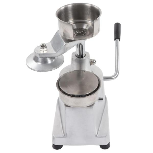 バーガープレスパティメーカーマシン、バーベキュー用フットパッド付きの便利なハンバーガーパティ手動マシン