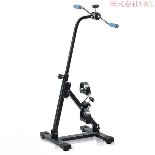 ホームフィットネスバイク エアロバイク リハビリ 高齢者向け 調整可能な張力 エアロ バイク コンパクト 抵抗調整ボタン付き S＆Lエアロバイク  静音 スピニン