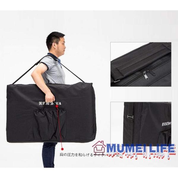 折りたたみ マッサージベッド 軽量 (アルミ?有孔) 長さ185×幅70×高さ48?72cm 整体ベッド ポータブルベッド マッサージ台 施術ベッド 施術台